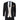 Mayfair - Men's 3 Piece Black Suit With Cream Waistcoat