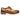 Scott - Men's Brown Iconic Print Leather Brogue Shoes