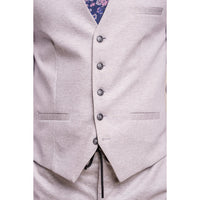 Valencia - Men's Classic Cream Waistcoat