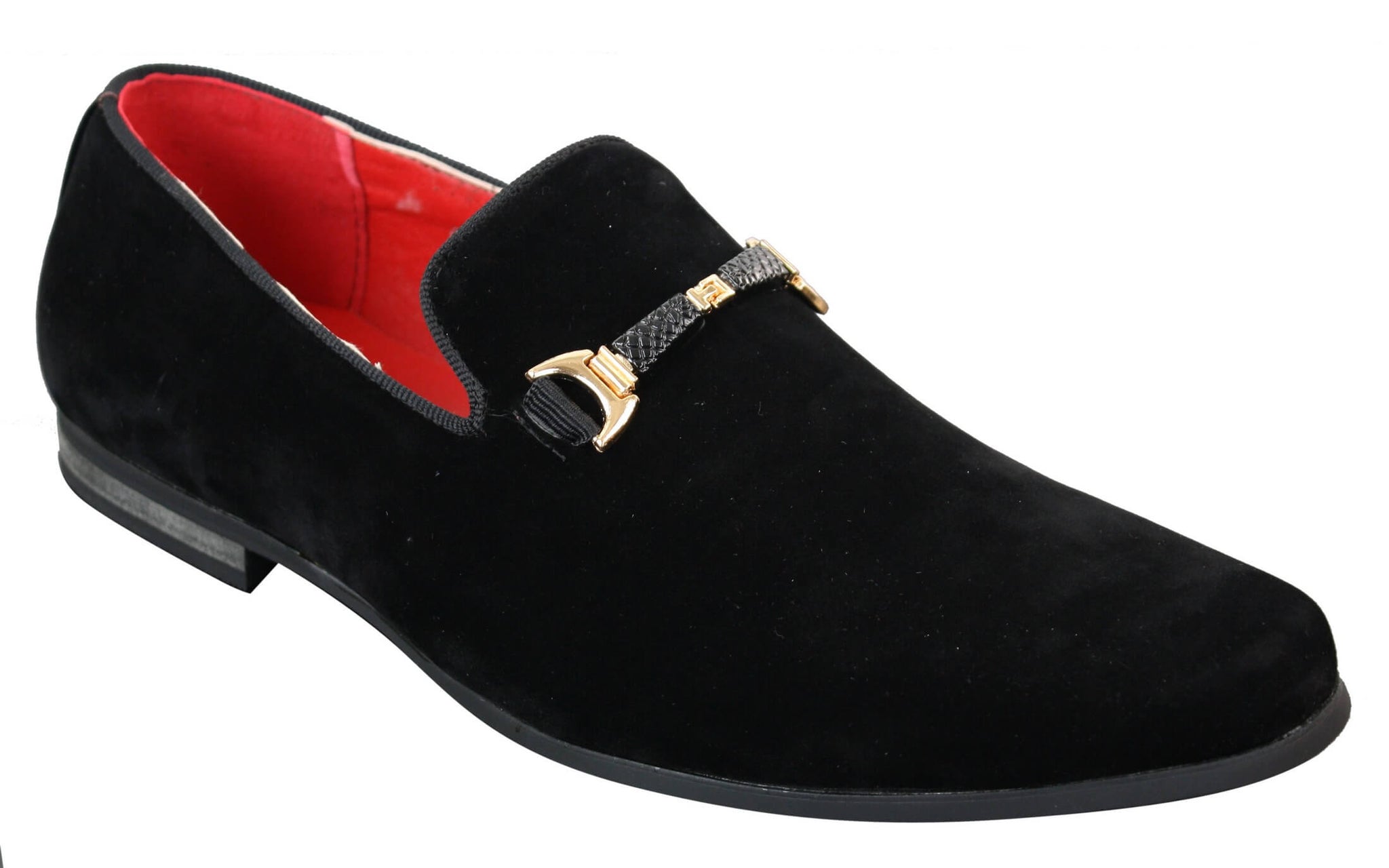 Mens Slip-On Buckle Shoes
