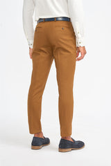 James - Heren Camelbruine Formele Broek