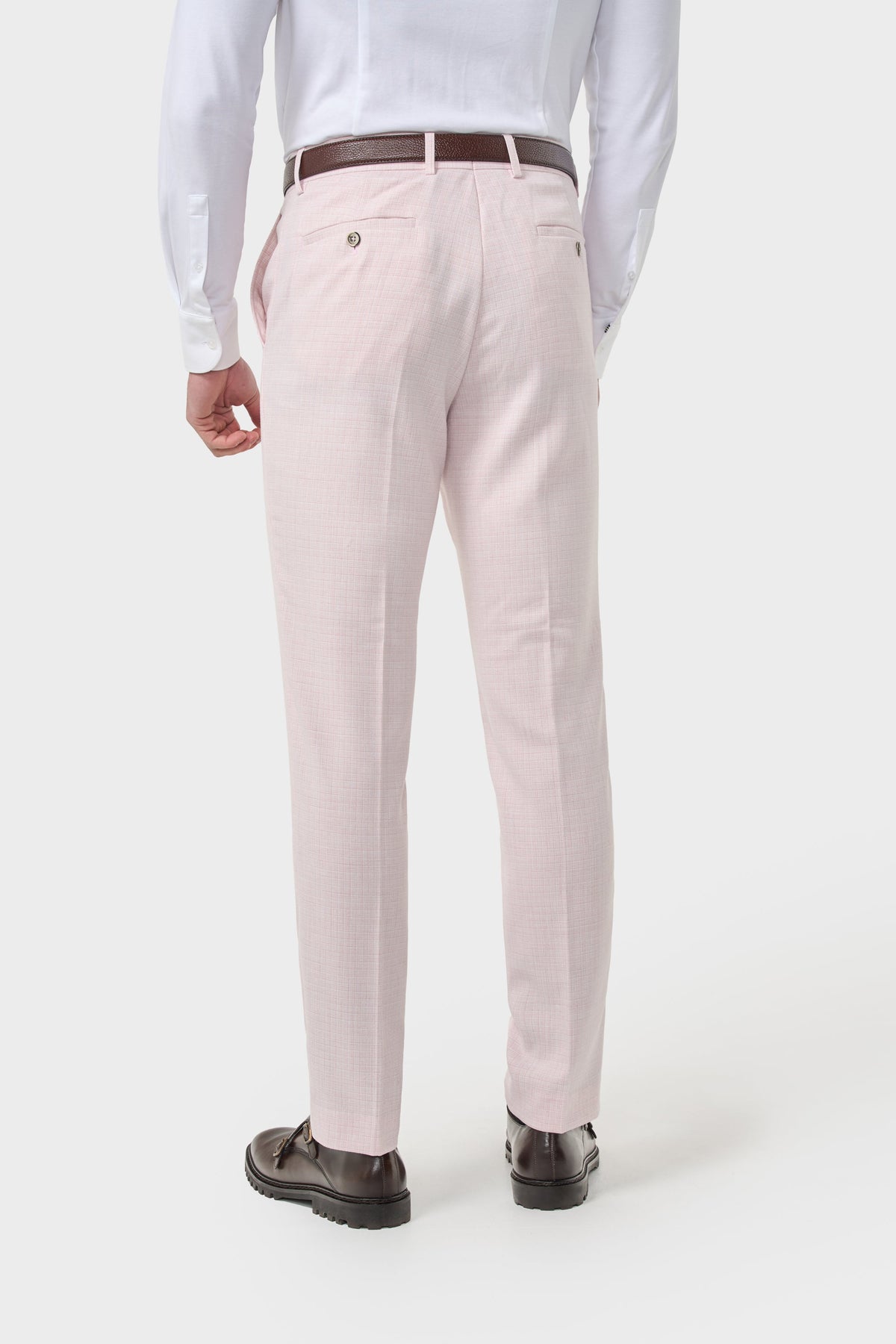 Tropez - Roze formele broek voor heren