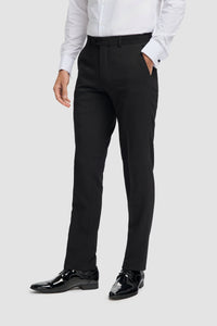 Tux - Zwarte klassieke smokingbroek voor heren