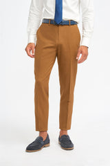 James - Heren Camelbruine Formele Broek