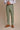 Caridi - Heren Sage Green Geruite Broek