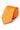 Oranje, smalle stropdas voor heren, 6 cm breed, effen kleur.