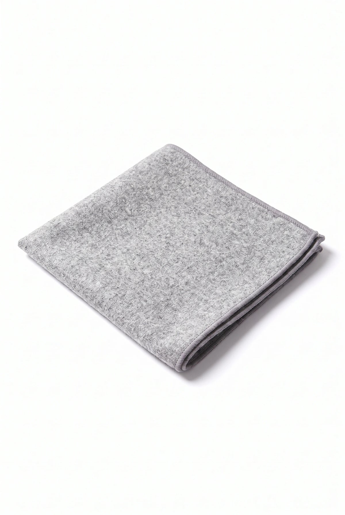 Grijze tweed pochet voor heren