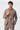 Herenblazer van zachte jersey in taupebruine, smart casual stijl