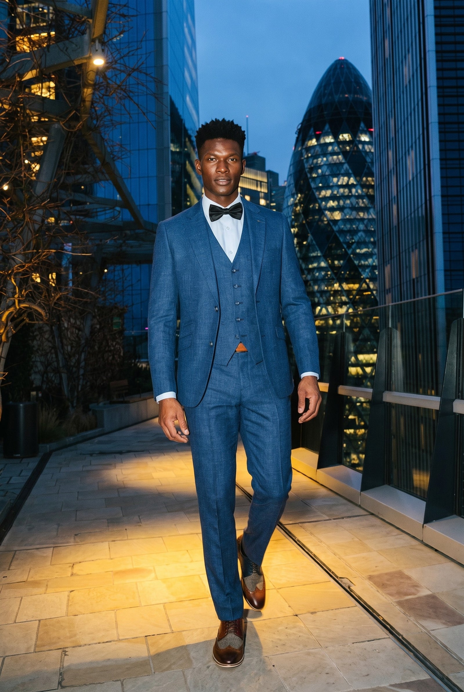 Look #997 styled with Herenschoenen van leer en tweed uit de jaren 20 van Gatsby