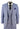 Men's Blue 3 Piece Linen Suit