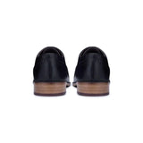 Mens Real Leather Classic Brogues Black Laced Shoes Smart Formal Leather Vintage