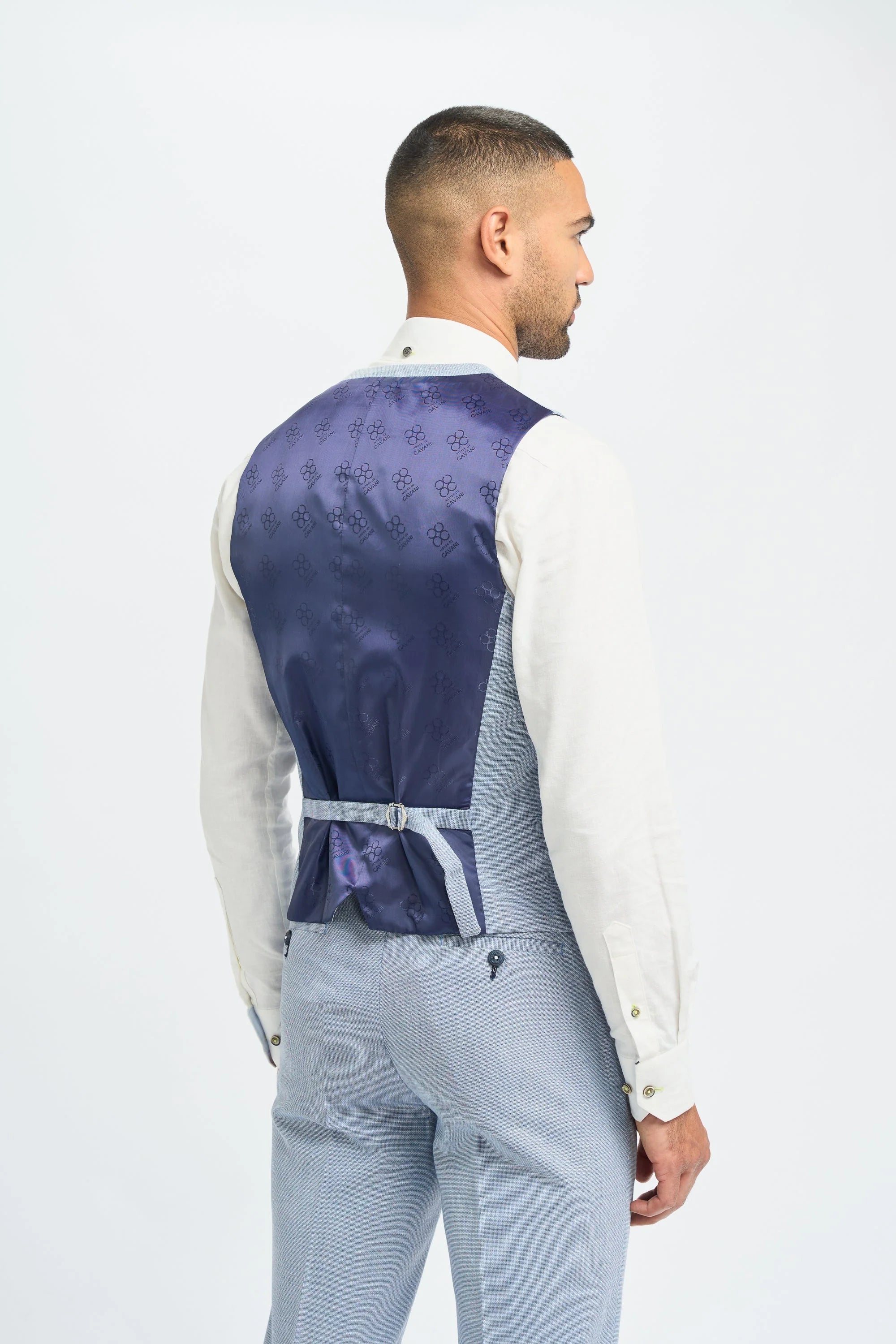 Miami - Heren Zomer Lichtblauw Gilet