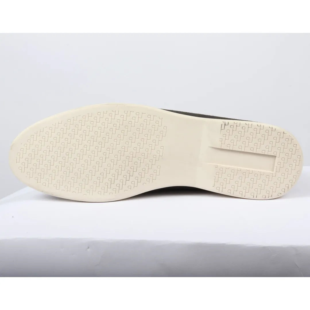 Men's Suede Black Slip On Comfort Fit Loafers