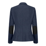 TPW52 - Marineblauw 3-delig Prince of Wales-ruitpak voor dames