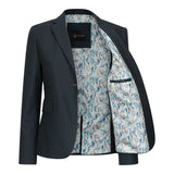 TPW53 - Dames groen 3-delig Prince of Wales-ruitpak