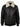 Mens Real Fur Collar Leather Bomber Pilot Flying Jacket Black Brown-Brown