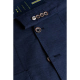 Alvari - Men's Navy Linen Summer Blazer