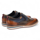 Avila - Heren Brandy Bruine Veterschoenen Leren Brogue
