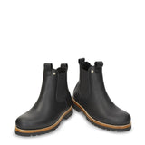 Beny Igloo C1 - Zwarte waterdichte leren Chelsea boots voor heren