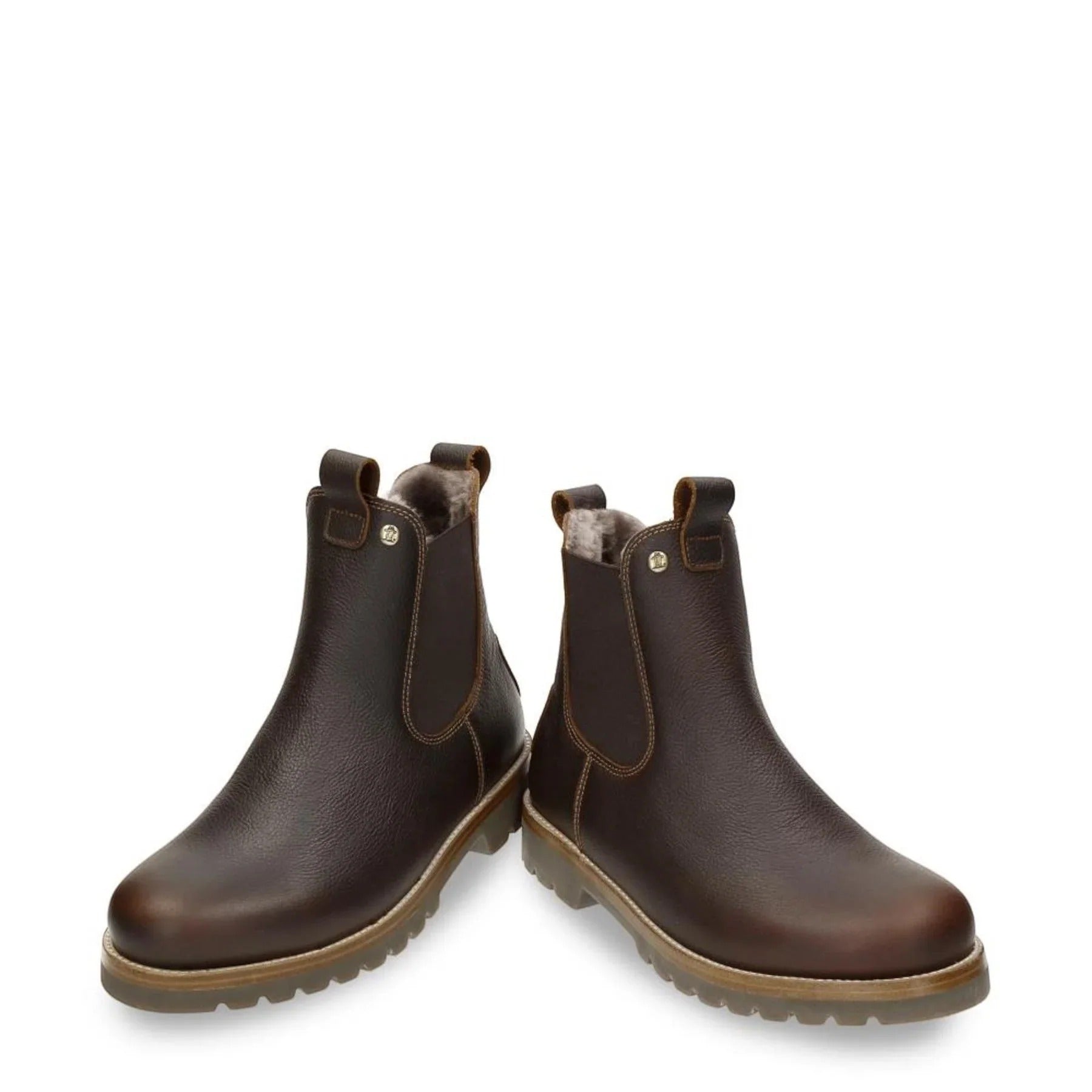 Beny Igloo C2 - Bruine waterdichte leren Chelsea boots voor heren