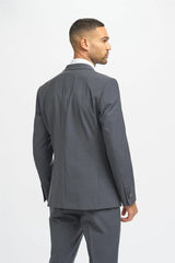 Bond - Heren Charcoal Double Breasted Blazer