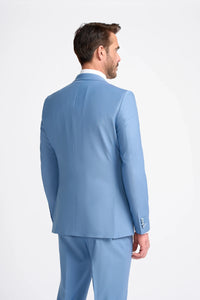 Bond - Men's Sky Blue Tailored Fit Blazer
