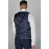 Calvin - Men's Navy Waistcoat