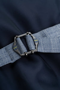 Camden - Herenvest met blauw ruitpatroon