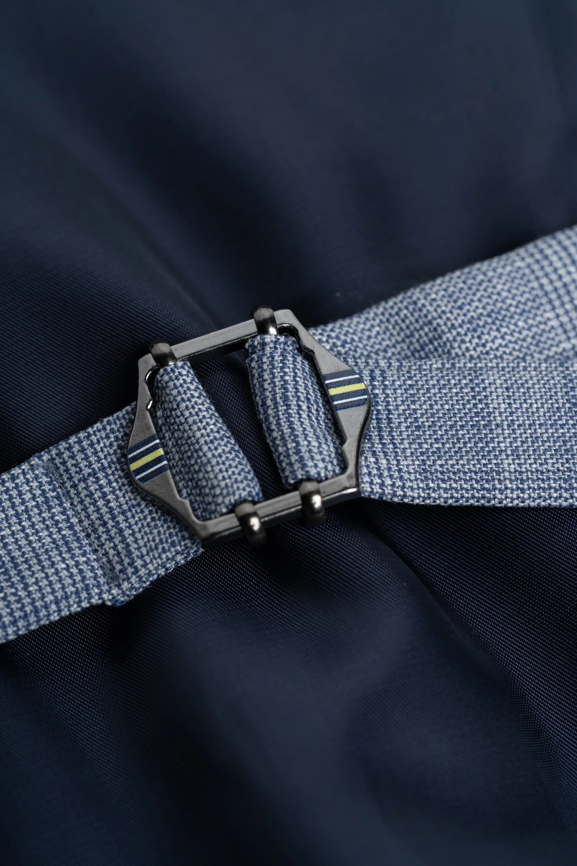 Camden - Herenvest met blauw ruitpatroon