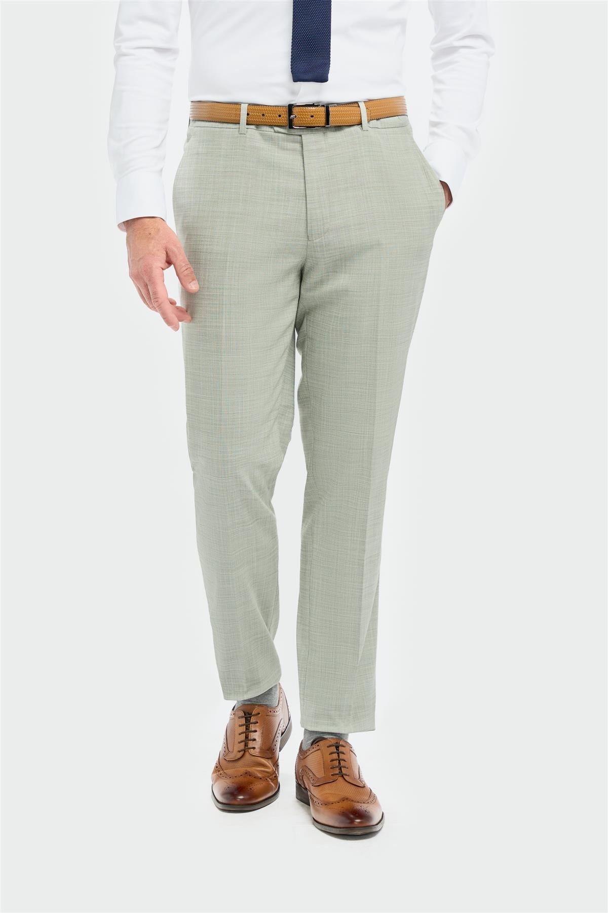 Camden - Heren Sage Green Broek