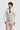 Caridi - Heren Tweed Beige Trouwvest