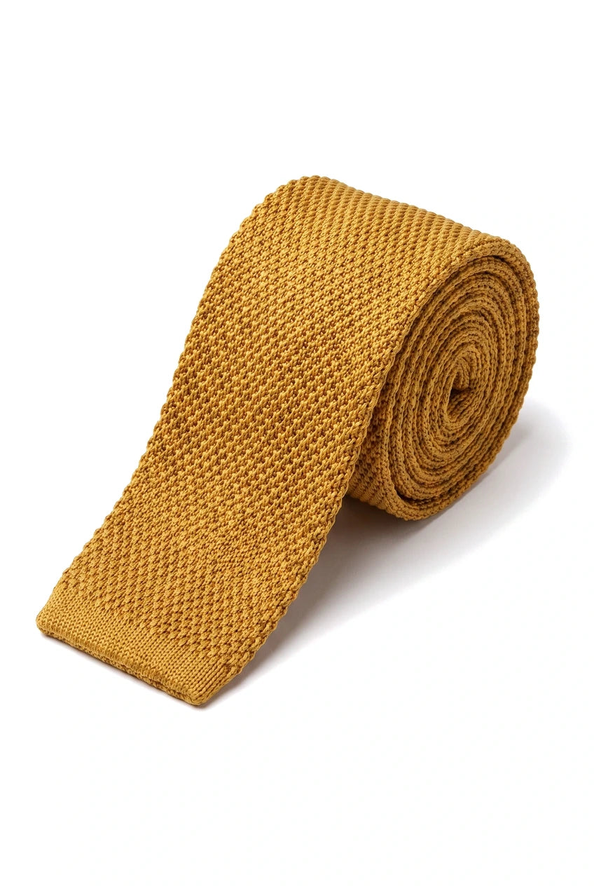 Casual gebreide stropdas - veel kleuren