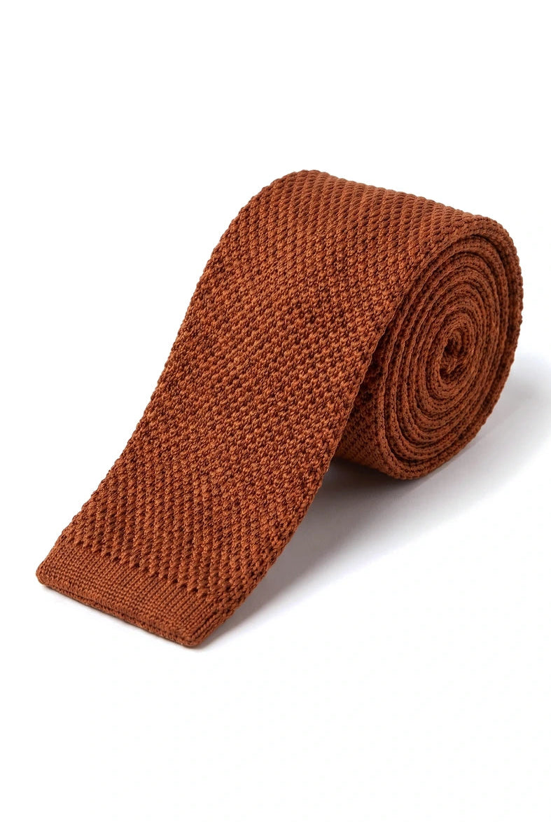 Casual gebreide stropdas - veel kleuren