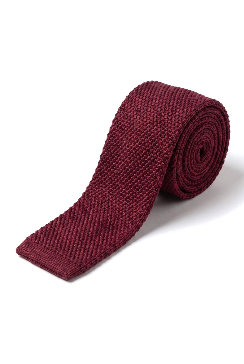 Casual gebreide stropdas - veel kleuren