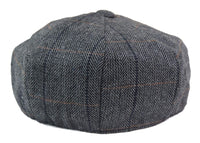 Mens 8 Panel Peaky Blinders Cap -  Cavani Albert