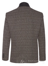 Cavani Dominic - Mens Brown Smart Vintage Blazer