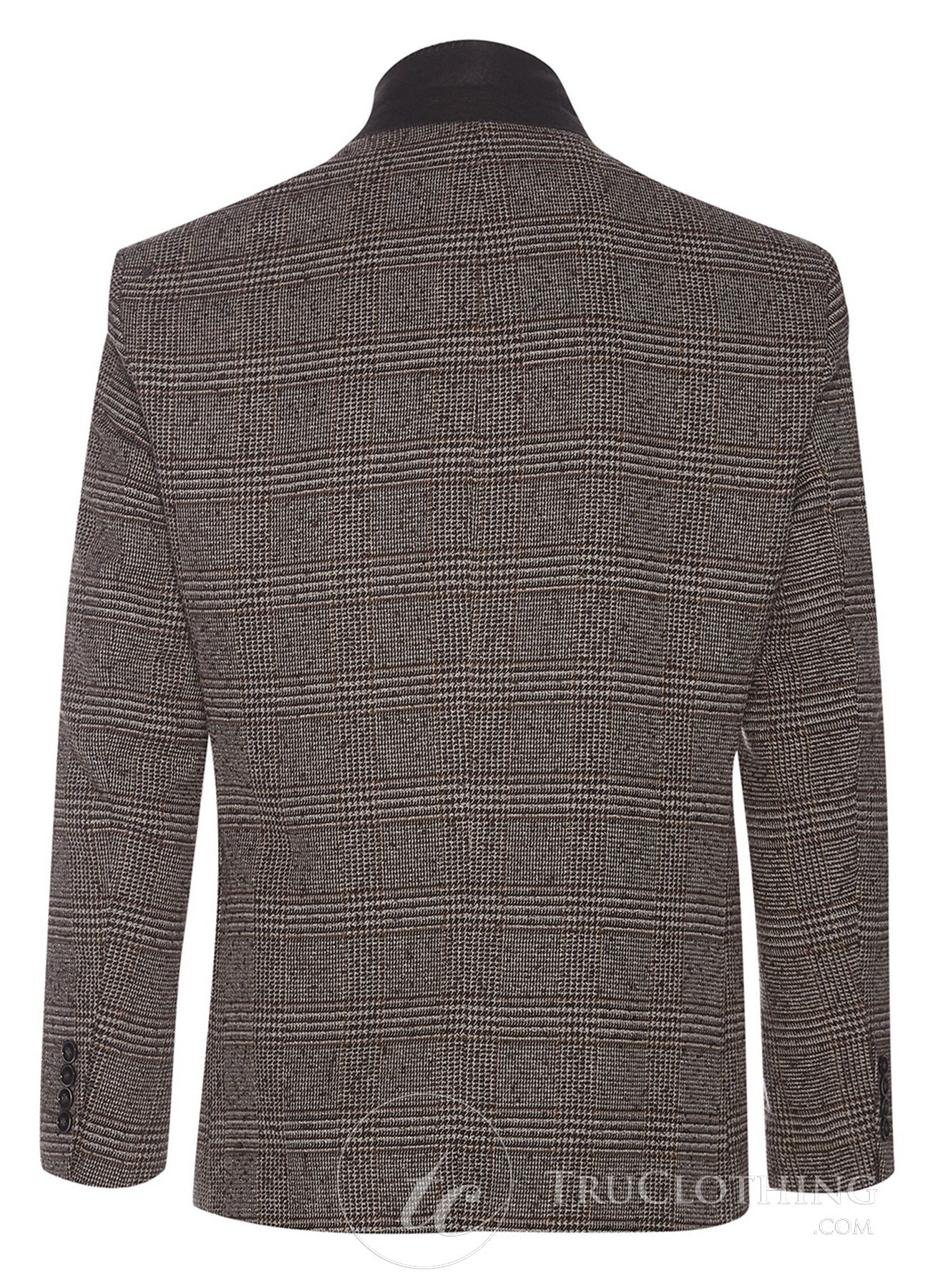 Cavani Dominic - Mens Brown Smart Vintage Blazer