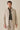 Beige utility-jas voor heren, lichtgewicht katoenmix, smart casual model.
