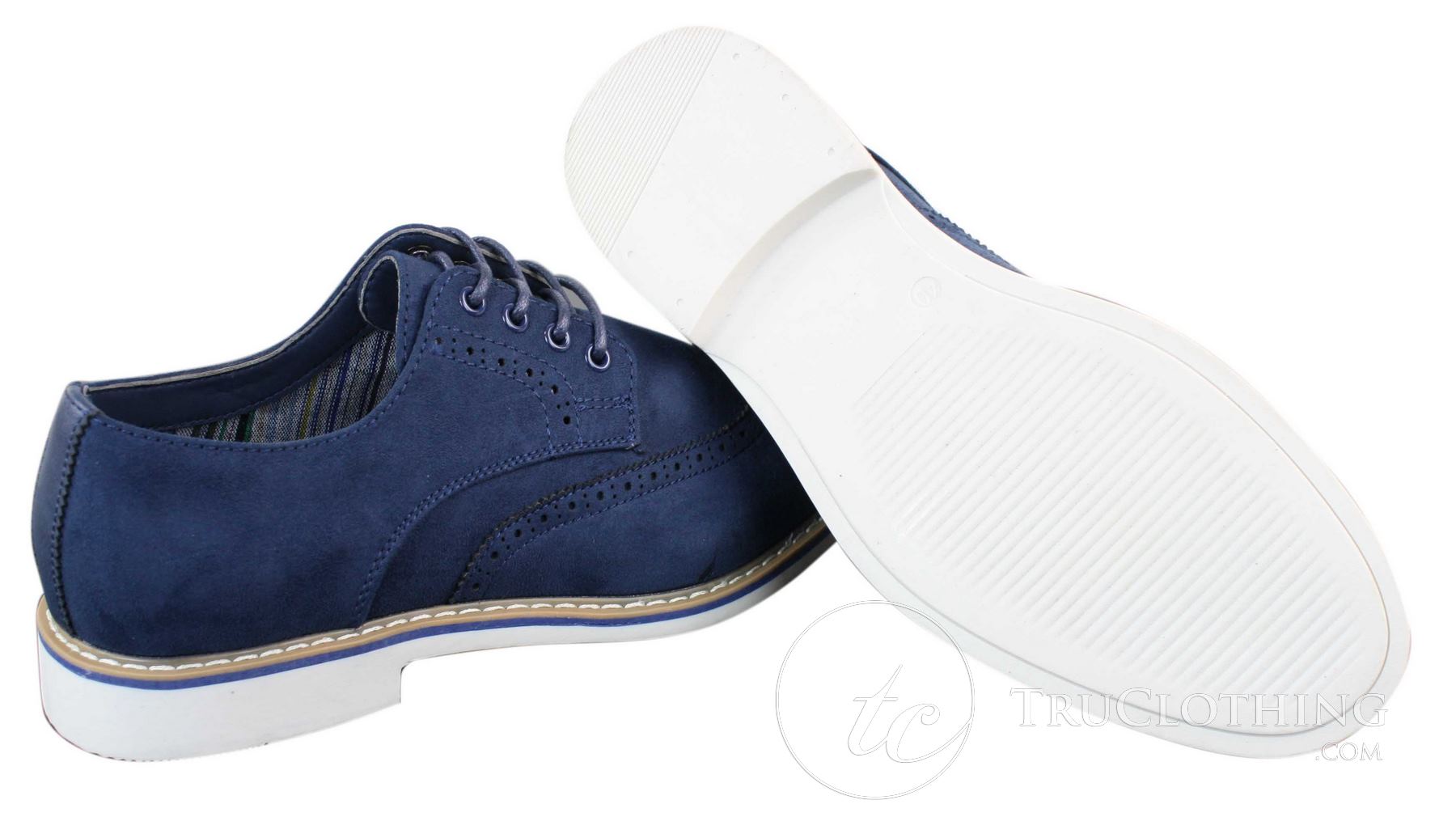 Elong EL0635 - Mens Smart Casual Suede Nubuck Leather Brogues