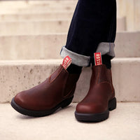 Endura 303 - Redwood Bruine Leren Chelsea Boots