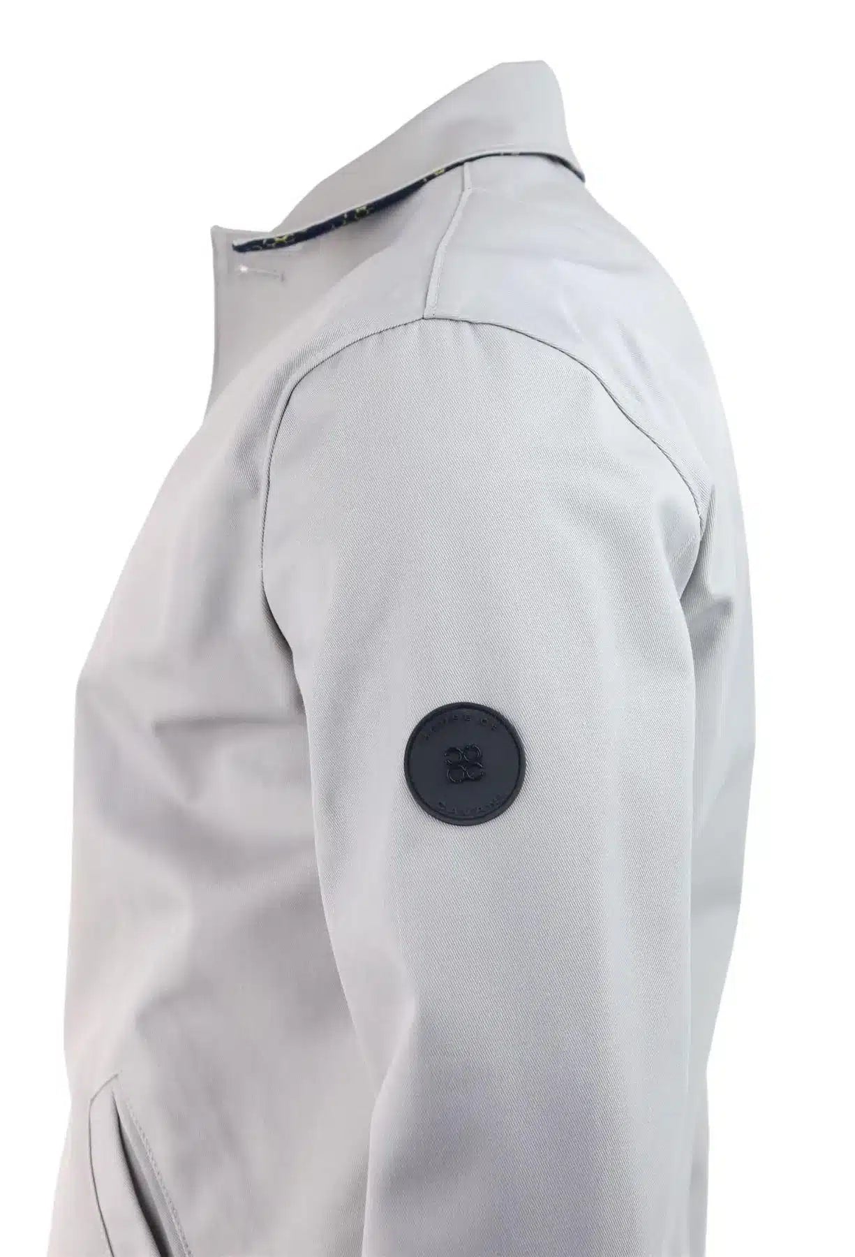 Mens Mid Length Overcoat Jacket Light Weight Smart Casual Beige Stone  Mac