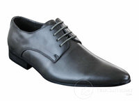 Galax GH2019 - Mens Smart Casual Formal Laced Pointed Leather Shoes Wedding Prom Office Classic