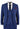 Mens Blue Check 3 Piece Slim Fit Suit