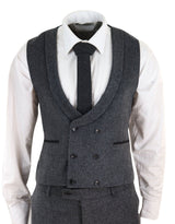 Grey Tweed 3 Piece Suit