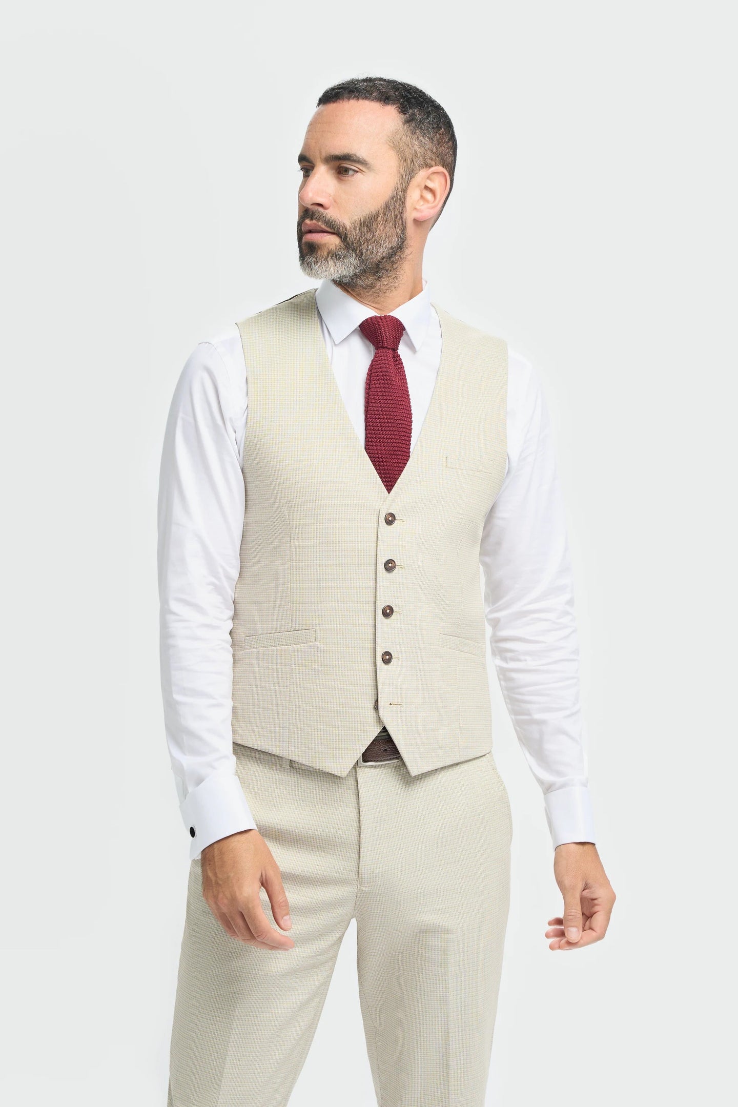 Hampton - Beige herenvest