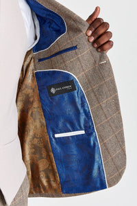 Harris Brown tweedpak met Mayfair Stone gilet