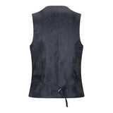 Boys Grey Black 3 Piece Tweed Suit Herringbone Wine Vintage Retro