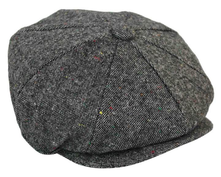 Mens Vintage Tweed Peaky Blinders Hat