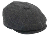 Mens Peaky Blinders 8 Panel Hat