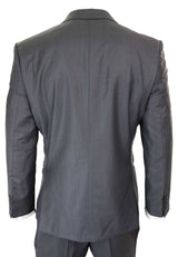 Mens Grey Wool Formal Suit